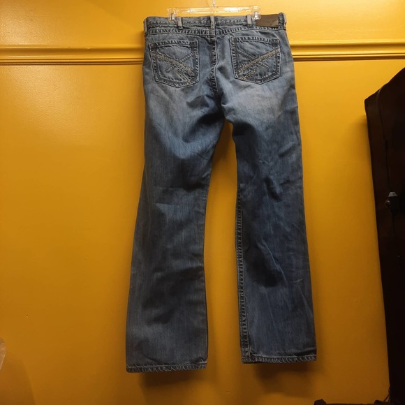 Mens Wrangler 20x Jeans Style 42 Vintage Bootcut 42MWXBB 36 X 34 - Picture 2 of 10
